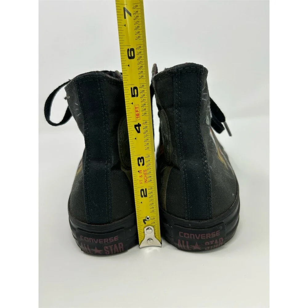 Converse Chuck Taylor All Star Hi Sneakers Unisex Black DC Comics Joker Size 7
